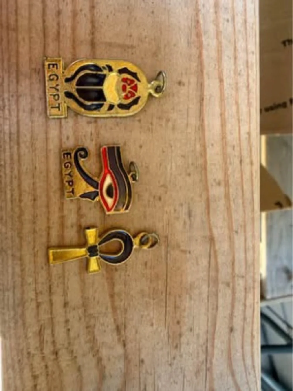 Egyptian Gold Plated Pendants